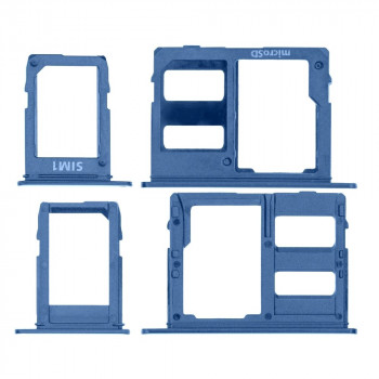 Buy Now SIM Card Holder Tray For Samsung Galaxy A6 Plus (2018) - Blue