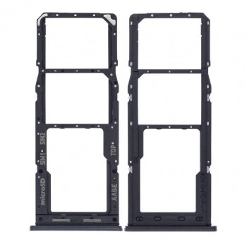Buy Now SIM Card Holder Tray For Samsung Galaxy A12 - Black Buy Now SIM Card Holder Tray For Samsung Galaxy A12 - Black