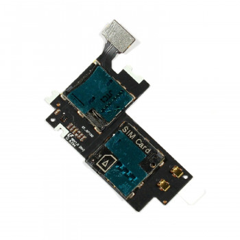 Buy Now MMC Connector with Sim Card Slot Flex Cable For Samsung Galaxy Note II 2 N7100