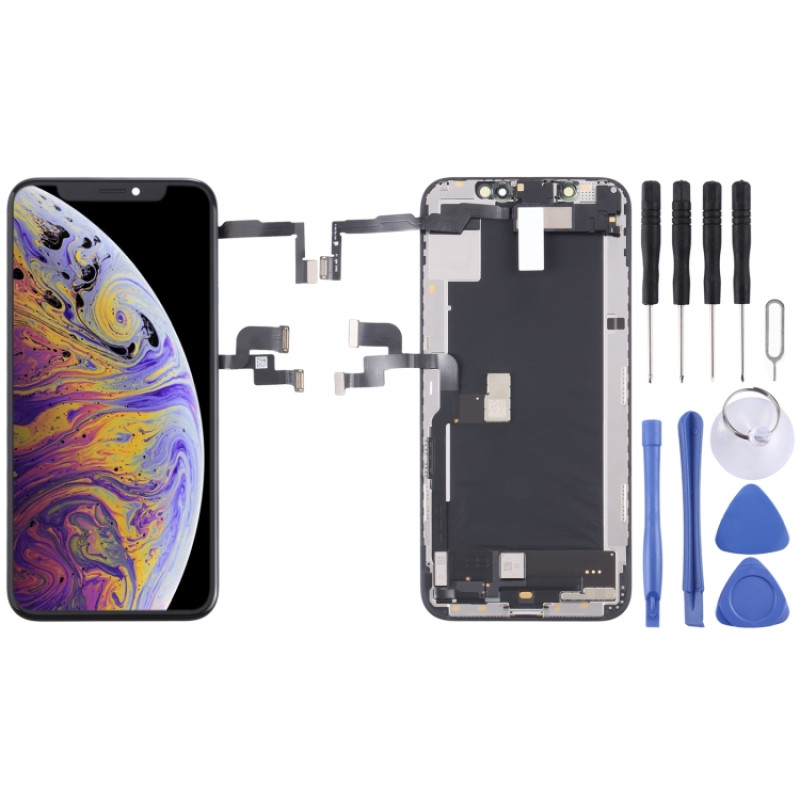 Original LCD Screen for iPhone XS Digitizer Full Assembly with Earpiece Speaker Flex Cable Original LCD Screen for iPhone XS Digitizer Full Assembly with Earpiece Speaker Flex Cable