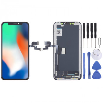 ALG Hard OLED LCD Screen For iPhone X with Digitizer Full Assembly