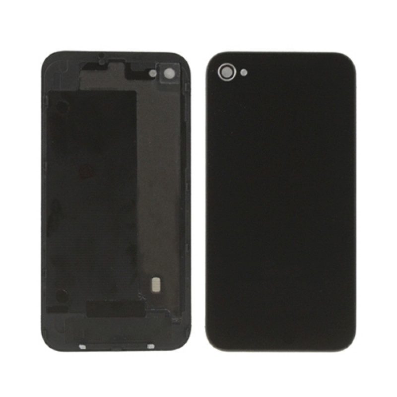 Original Glass Back Cover for iPhone 4S(Black)
