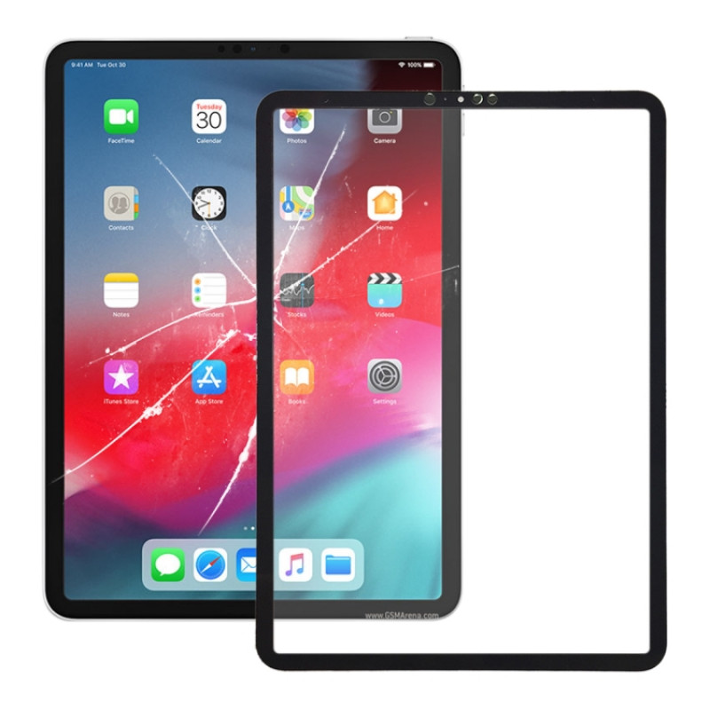 Front Screen Outer Glass Lens for iPad Pro 11 inch (Black)