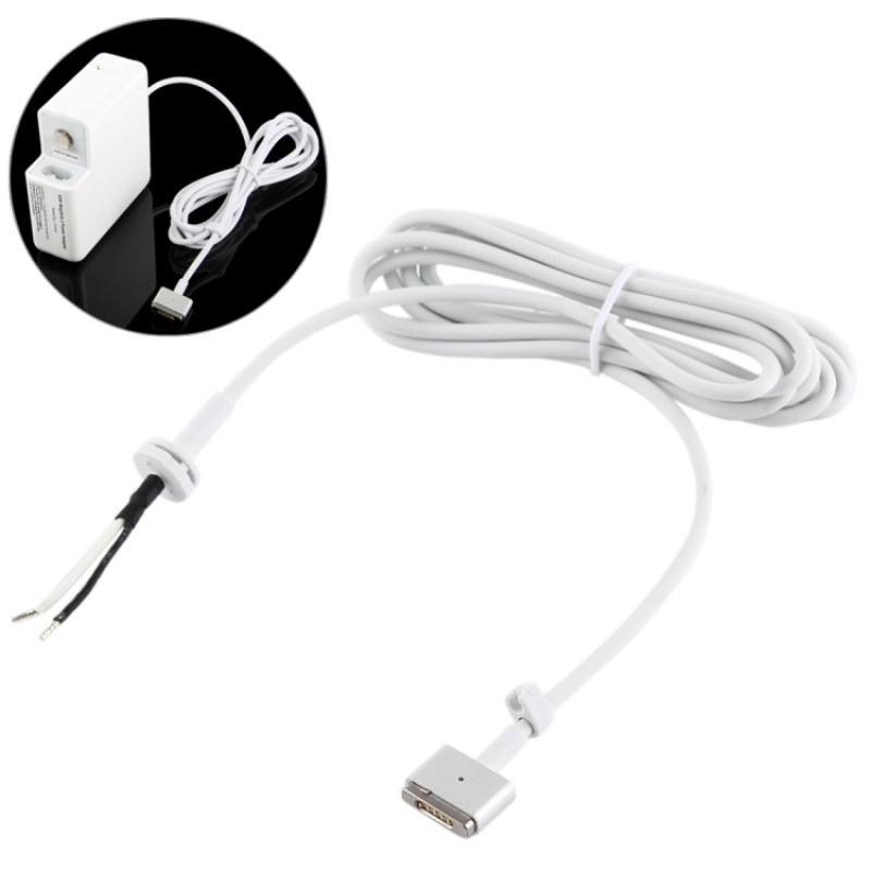 45W 60W 85W Power Adapter Charger T Tip Magnetic Cable for Apple Macbook(White) 45W 60W 85W Power Adapter Charger T Tip Magnetic Cable for Apple Macbook(White)