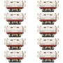 10 PCS Charging Port Connector For Xiaomi Civi/Poco M4 Pro 5G/11i/11i HyperCharge 5G/Redmi K50 Gaming