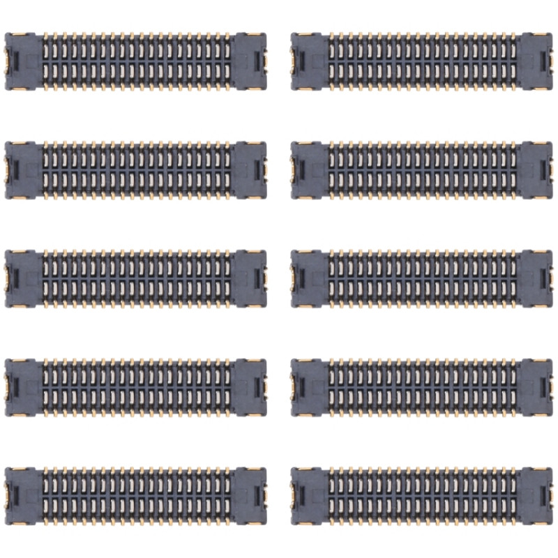 10pcs LCD Display FPC Connector On Motherboard For Xiaomi Redmi Note 9S / Redmi Note 9 Pro Max / Redmi Note 9 Pro (India) / Redmi Note 9 Pro 4G