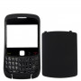 4 in 1 (Mirror + Keyboard + Frame + Battery Cover) for BlackBerry 9300, (Black)