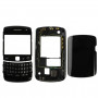 Full Housing Cover for BlackBerry Curve 9360, Black (Version)(Black)