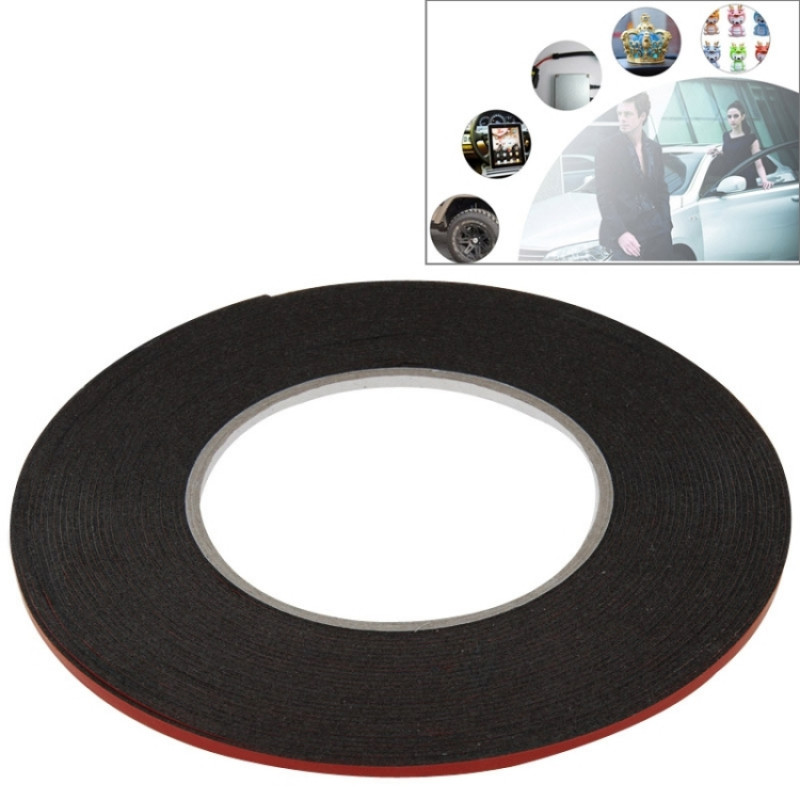 0.3cm Sponge Double Sided Adhesive Sticker Tape, Length: 10m 0.3cm Sponge Double Sided Adhesive Sticker Tape, Length: 10m