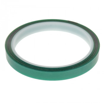 10mm High Temperature Resistant Green Powder Coating Masking Tape, Length: 33m 10mm High Temperature Resistant Green Powder Coating Masking Tape, Length: 33m