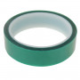 24mm High Temperature Resistant Green Powder Coating Masking Tape, Length: 33m