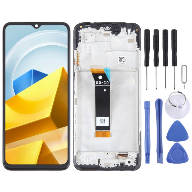 OEM Material LCD Screen For Xiaomi Poco M5 4G Digitizer Full Assembly with Frame OEM Material LCD Screen For Xiaomi Poco M5 4G Digitizer Full Assembly with Frame