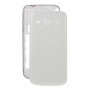 Galaxy Core Plus / G350 Plaid Texture Back Housing Cover (White)