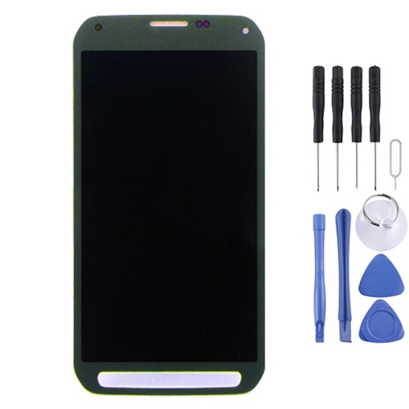 Original LCD Display + Touch Panel for Galaxy S5 Active / G870(Green)