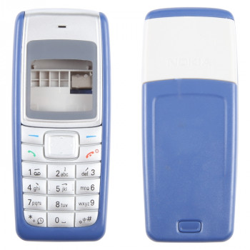 Nokia 1110 / 1112 Full Housing Cover(Blue) Nokia 1110 / 1112 Full Housing Cover(Blue)