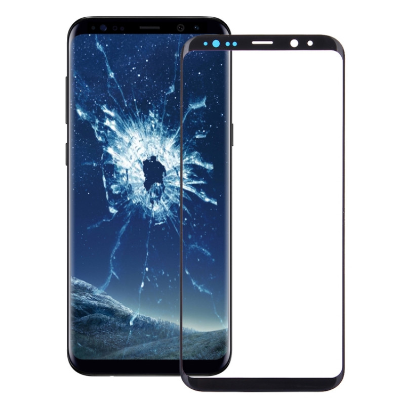 Galaxy S9 Original Front Screen Outer Glass Lens (Black)