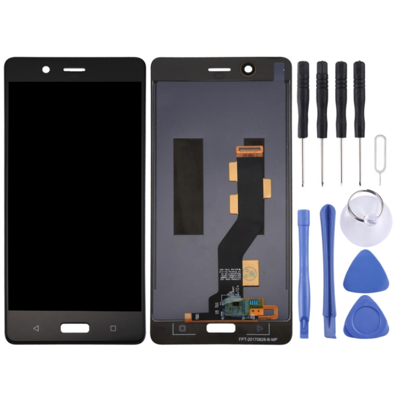 TFT LCD Screen for Nokia 8 / N8 TA-1012 TA-1004 TA-1052 with Digitizer Full Assembly (Black)
