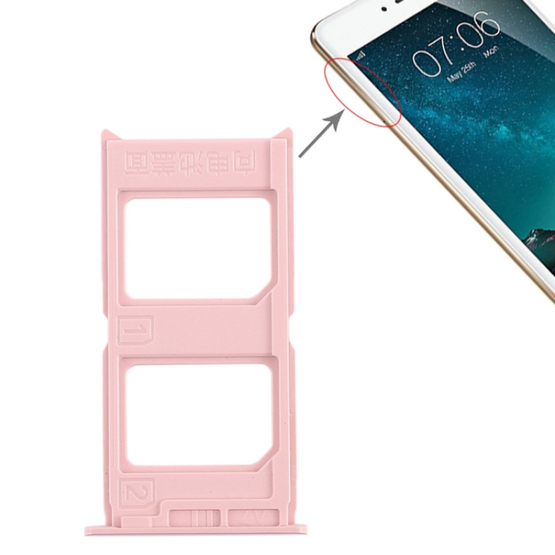Vivo V3 2 x SIM Card Tray (Rose Gold)