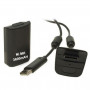 4800mAh Rechargeable Battery Pack & Chargeable Cable For XBOX 360(Black)