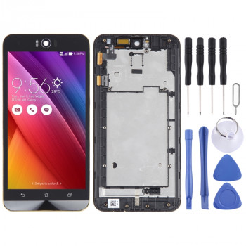 OEM LCD Screen for ASUS Zenfone Selfie ZD551KL Z00UD Digitizer Full Assembly with Frame (Black)
