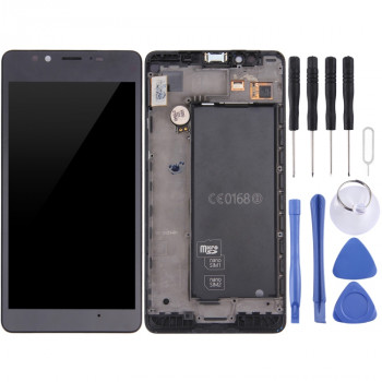 LCD Screen and Digitizer Full Assembly with Frame For Microsoft Lumia 950 (Black) LCD Screen and Digitizer Full Assembly with Frame For Microsoft Lumia 950 (Black)
