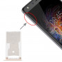 Infinix Zero 4 Plus X602 SIM Card Tray + SIM Card Tray / Micro SD Card Tray (Gold)