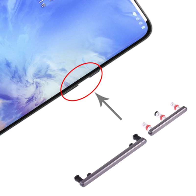 OnePlus 7 Pro Power Button and Volume Control Button (Grey)