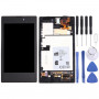 LCD Display + Touch Panel with Frame for Nokia Lumia 520(Black)