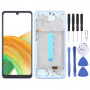Samsung Galaxy A33 5G SM-A336 6.36 inch OLED LCD Screen Digitizer Full Assembly with Frame (Blue)