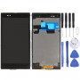 LCD Display + Touch Panel with Frame for Sony Xperia Z Ultra / XL39h(Black)