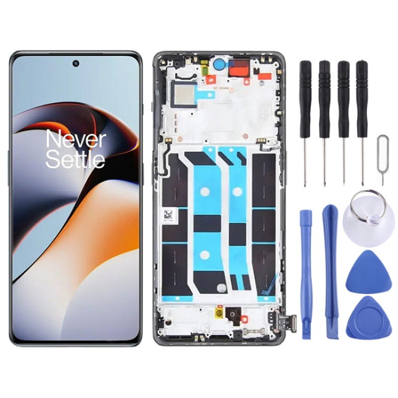 OnePlus 11R CPH2487 Original AMOLED LCD Screen Digitizer Full Assembly with Frame (Blue) OnePlus 11R CPH2487 Original AMOLED LCD Screen Digitizer Full Assembly with Frame (Blue)