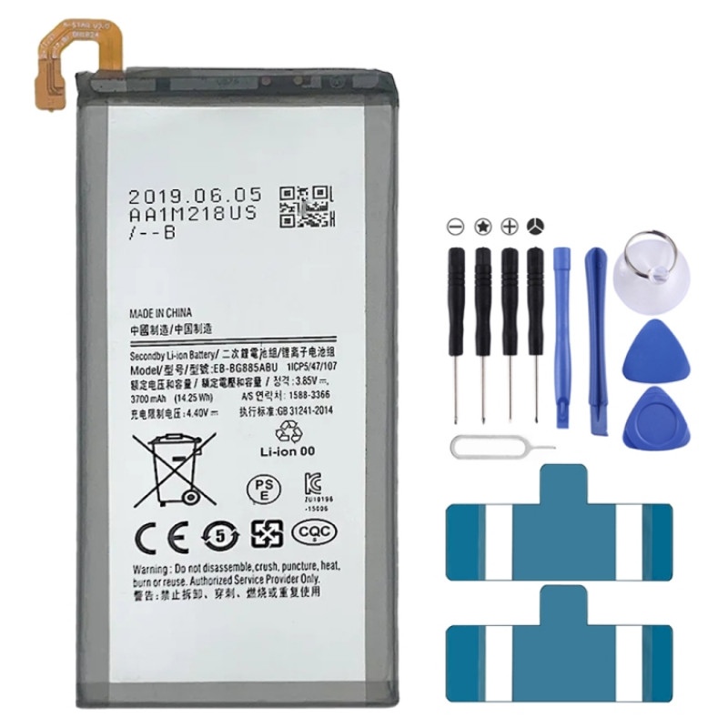 3700mAh Battery Replacement For Samsung Galaxy A8 Star / A9 Star SM-G885F G8850 G885Y EB-BG885ABU 3700mAh Battery Replacement For Samsung Galaxy A8 Star / A9 Star SM-G885F G8850 G885Y EB-BG885ABU