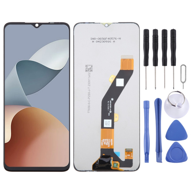 ZTE Blade A34 LCD Screen with Digitizer Full Assembly (Black)