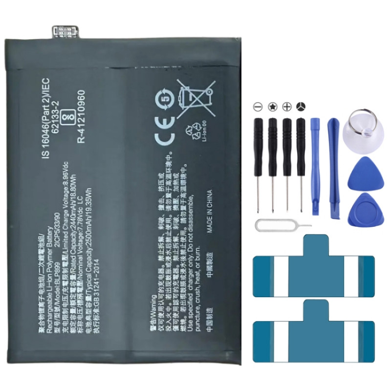 OnePlus 10 Pro BLP899 2500mAh Battery Replacement