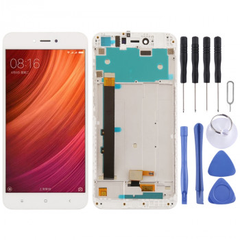 TFT LCD Screen for Xiaomi Redmi Note 5A Digitizer Full Assembly with Frame(White) TFT LCD Screen for Xiaomi Redmi Note 5A Digitizer Full Assembly with Frame(White)