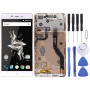OnePlus X E1003 Digitizer Full Assembly with Frame OEM LCD Screen (White)