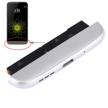 (Charging Dock + Microphone + Speaker Ringer Buzzer) Module for LG G5 / H820(Silver)