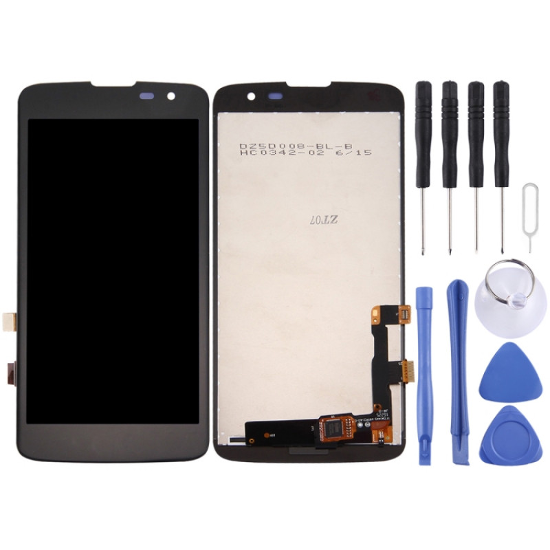 TFT LCD Screen for LG K7 / X210 / X210DS with Digitizer Full Assembly (Black)
