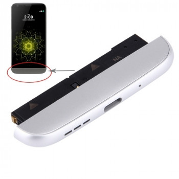 (Charging Dock + Microphone + Speaker Ringer Buzzer) Module for LG G5 / F700K (KR Version)(Silver)