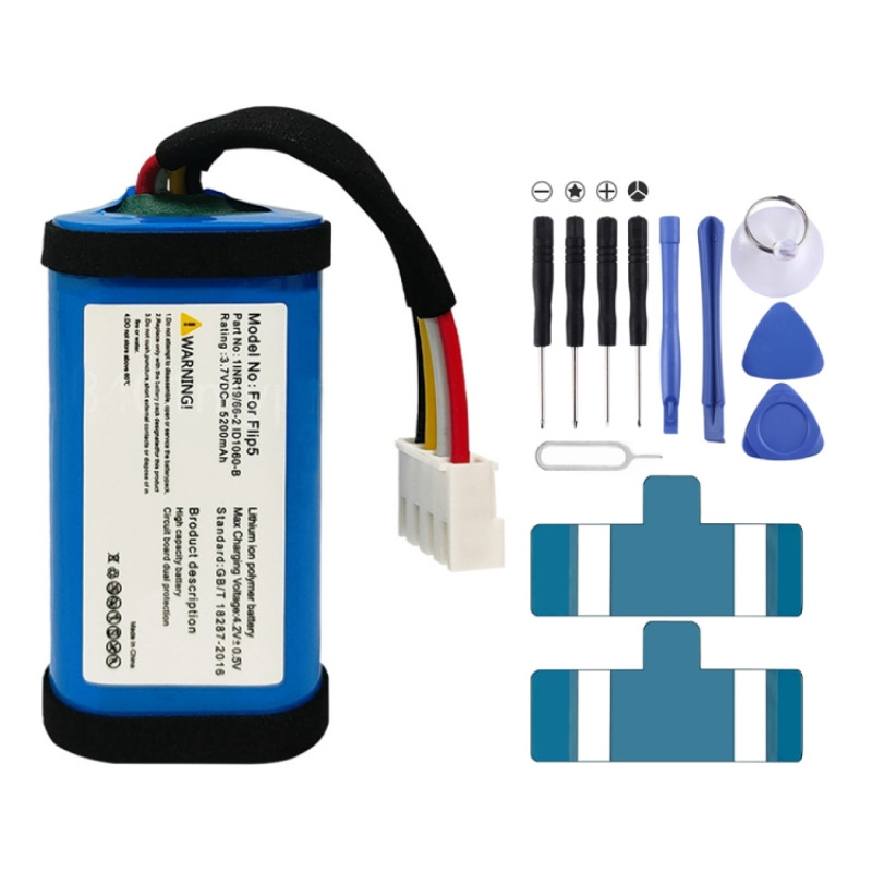 JBL Flip 5 5200mAh ID1060-B Battery Replacement