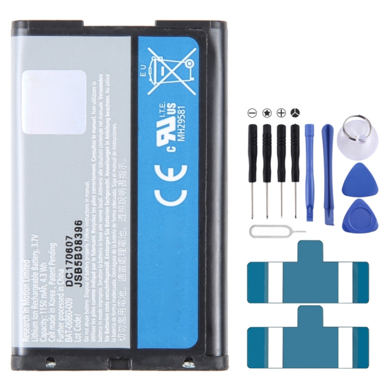 Blackberry CURVE 8520 8530 9300 8330 8320 1150mAh Battery Replacement BAT-06860-009 CS2 C-S2