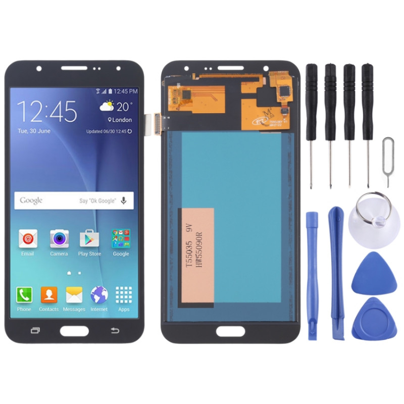 TFT Material LCD Screen and Digitizer Full Assembly for Galaxy J7 (2015) / J700F, J700F/DS, J700H/DS, J700M, J700M/DS, J700T, J700P(Black) TFT Material LCD Screen and Digitizer Full Assembly for Galaxy J7 (2015) / J700F, J700F/DS, J700H/DS, J700M, J700M/DS, J700T, J700P(Black)
