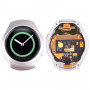 LCD Screen and Digitizer Full Assembly With Frame for Samsung Galaxy Gear S2 SM-R720(White)