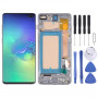 TFT LCD Screen For Samsung Galaxy S10+ SM-G975 Digitizer Full Assembly with Frame, Not Supporting Fingerprint Identification(Black)