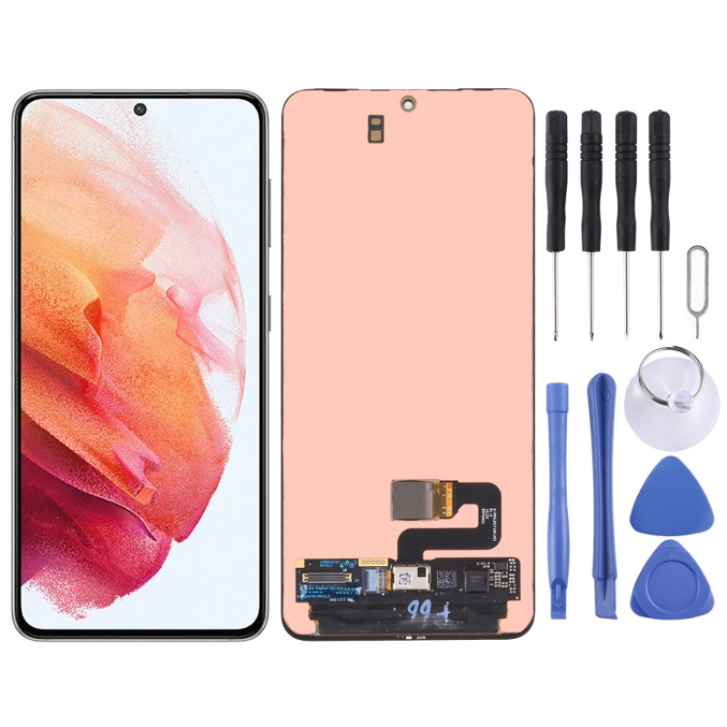 Original Super AMOLED LCD Screen For Samsung Galaxy S21 5G with Digitizer Full Assembly