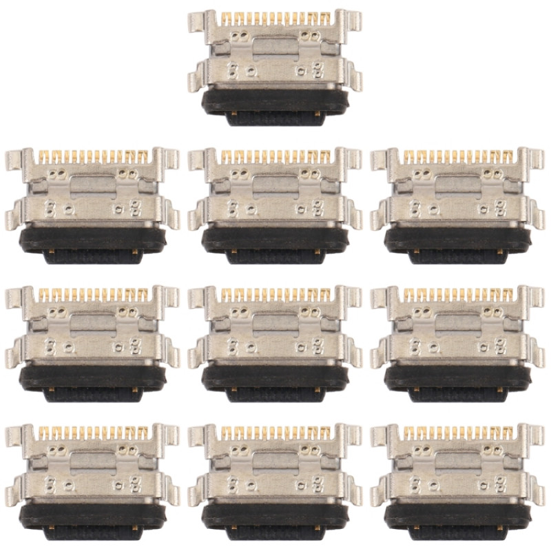 10 PCS Charging Port Connector for Xiaomi Redmi K30 Pro / Poco F2 Pro