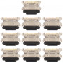 10 PCS Charging Port Connector for Xiaomi Redmi K30 Pro / Poco F2 Pro