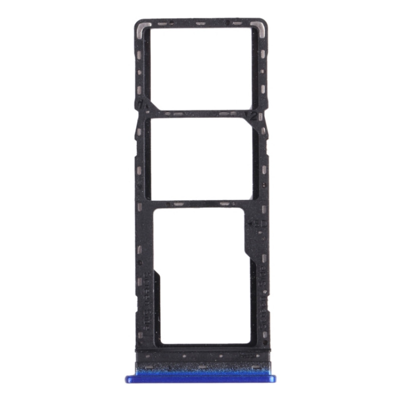 Tecno Spark 4 / Camon 12 KC2 KC8 CC7 SIM Card Tray + SIM Card Tray + Micro SD Card Tray (Blue) Tecno Spark 4 / Camon 12 KC2 KC8 CC7 SIM Card Tray + SIM Card Tray + Micro SD Card Tray (Blue)
