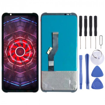 Original AMOLED LCD Screen for ZTE Nubia Red Magic 3 / 3S NX629J with Digitizer Full Assembly （Black)