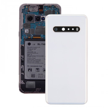 Original Back Battery Cover for LG V60 ThinQ 5G LM-V600(White)